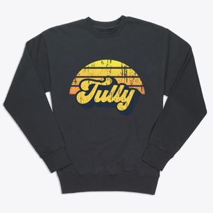 Tully New York Sublime Sunset Premium Crewneck Sweatshirt