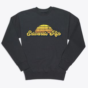 Edwards Afb California Sublime Sunset Premium Crewneck Sweatshirt