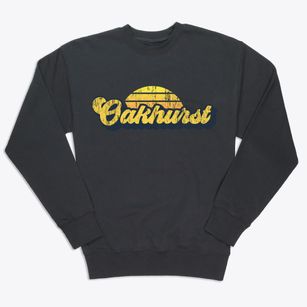 Oakhurst Oklahoma Sublime Sunset Premium Crewneck Sweatshirt