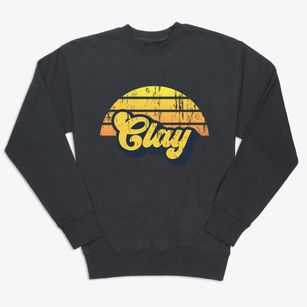 Clay Pennsylvania Sublime Sunset Premium Crewneck Sweatshirt