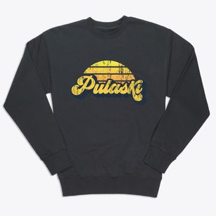 Pulaski New York Sublime Sunset Premium Crewneck Sweatshirt