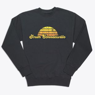 South Connellsville Pennsylvania Sublime Sunset Premium Crewneck Sweatshirt