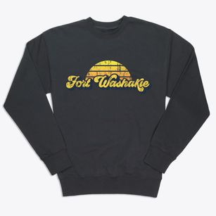 Fort Washakie Wyoming Sublime Sunset Premium Crewneck Sweatshirt