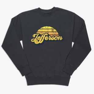 Jefferson New York Sublime Sunset Premium Crewneck Sweatshirt