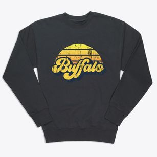 Buffalo Oklahoma Sublime Sunset Premium Crewneck Sweatshirt