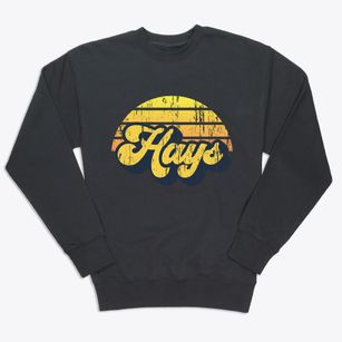 Hays Kansas Sublime Sunset Premium Crewneck Sweatshirt