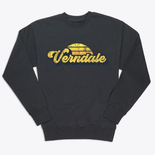 Verndale Minnesota Sublime Sunset Premium Crewneck Sweatshirt