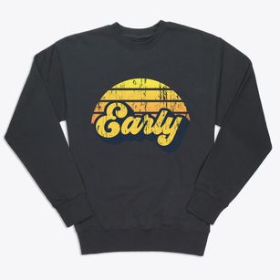 Early Iowa Sublime Sunset Premium Crewneck Sweatshirt