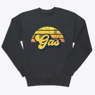 Gas Kansas Sublime Sunset Premium Crewneck Sweatshirt