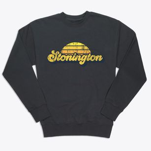 Stonington Connecticut Sublime Sunset Premium Crewneck Sweatshirt