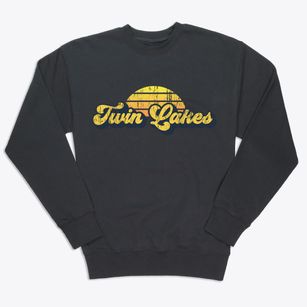 Twin Lakes Minnesota Sublime Sunset Premium Crewneck Sweatshirt