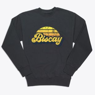 Biscay Minnesota Sublime Sunset Premium Crewneck Sweatshirt