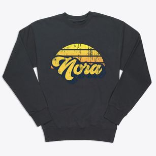 Nora Illinois Sublime Sunset Premium Crewneck Sweatshirt