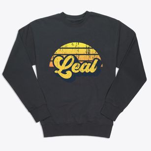 Leal North Dakota Sublime Sunset Premium Crewneck Sweatshirt