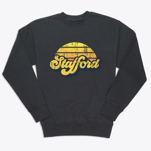 Stafford Connecticut Sublime Sunset Premium Crewneck Sweatshirt