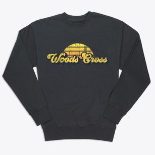 Woods Cross Utah Sublime Sunset Premium Crewneck Sweatshirt