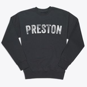 Preston Iowa Timeless Retro Premium Crewneck Sweatshirt