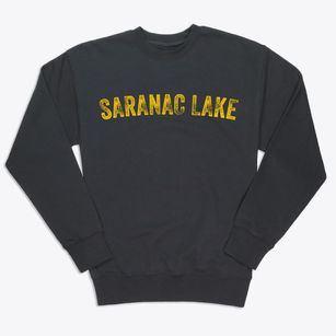 Saranac Lake New York Timeless Retro Premium Crewneck Sweatshirt