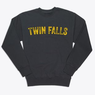 Twin Falls Idaho Timeless Retro Premium Crewneck Sweatshirt