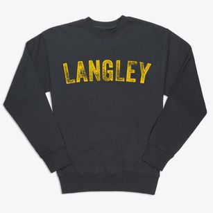 Langley Oklahoma Timeless Retro Premium Crewneck Sweatshirt