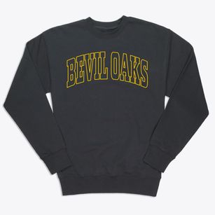 Bevil Oaks Texas Trendy Block Premium Crewneck Sweatshirt