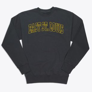 East St. Louis Illinois Trendy Block Premium Crewneck Sweatshirt