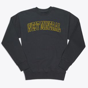 West Mineral Kansas Trendy Block Premium Crewneck Sweatshirt