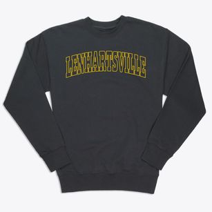 Lenhartsville Pennsylvania Trendy Block Premium Crewneck Sweatshirt