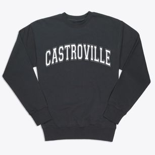 Castroville California Varsity Premium Crewneck Sweatshirt
