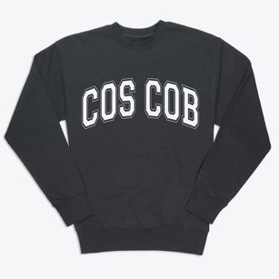 Cos Cob Connecticut Varsity Premium Crewneck Sweatshirt