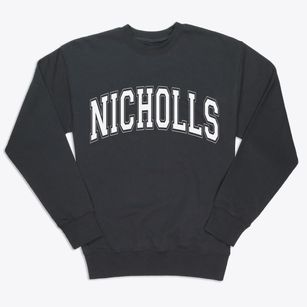 Nicholls Georgia Varsity Premium Crewneck Sweatshirt