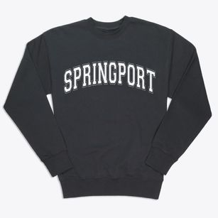 Springport New York Varsity Premium Crewneck Sweatshirt