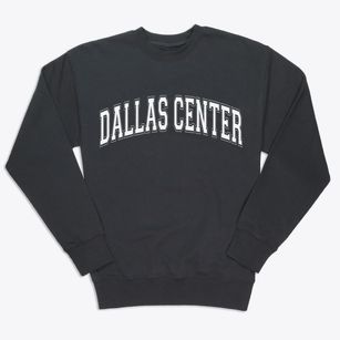 Dallas Center Iowa Varsity Premium Crewneck Sweatshirt