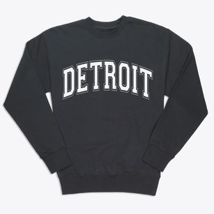 Detroit Michigan Varsity Premium Crewneck Sweatshirt