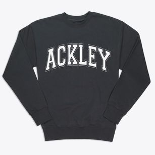 Ackley Wisconsin Varsity Premium Crewneck Sweatshirt