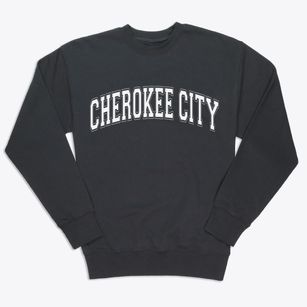 Cherokee City Arkansas Varsity Premium Crewneck Sweatshirt