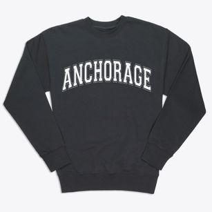 Anchorage Alaska Varsity Premium Crewneck Sweatshirt