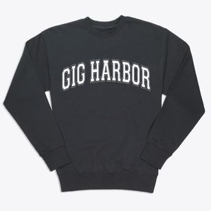 Gig Harbor Washington Varsity Premium Crewneck Sweatshirt