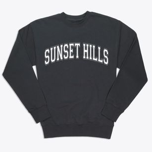 Sunset Hills Missouri Varsity Premium Crewneck Sweatshirt