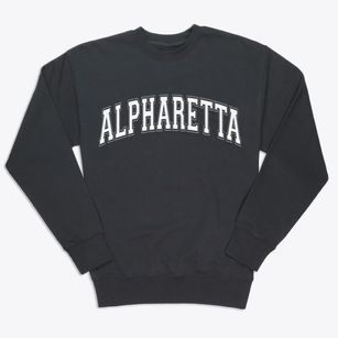 Alpharetta Georgia Varsity Premium Crewneck Sweatshirt