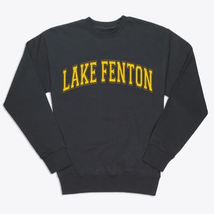 Lake Fenton Michigan Varsity Premium Crewneck Sweatshirt