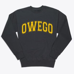 Owego New York Varsity Premium Crewneck Sweatshirt