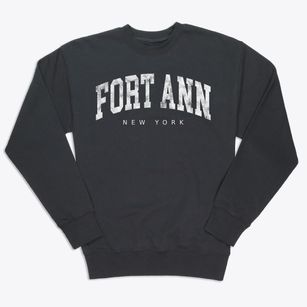 Fort Ann New York Urban Vibe Premium Crewneck Sweatshirt