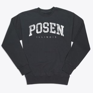 Posen Illinois Urban Vibe Premium Crewneck Sweatshirt