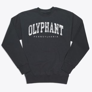 Olyphant Pennsylvania Urban Vibe Premium Crewneck Sweatshirt