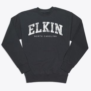 Elkin North Carolina Urban Vibe Premium Crewneck Sweatshirt