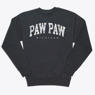 Paw Paw Michigan Urban Vibe Premium Crewneck Sweatshirt