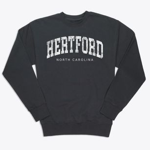 Hertford North Carolina Urban Vibe Premium Crewneck Sweatshirt