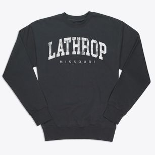 Lathrop Missouri Urban Vibe Premium Crewneck Sweatshirt