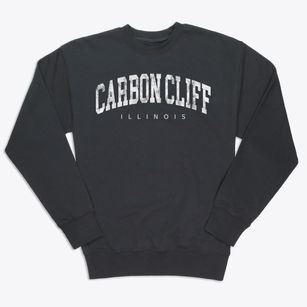 Carbon Cliff Illinois Urban Vibe Premium Crewneck Sweatshirt